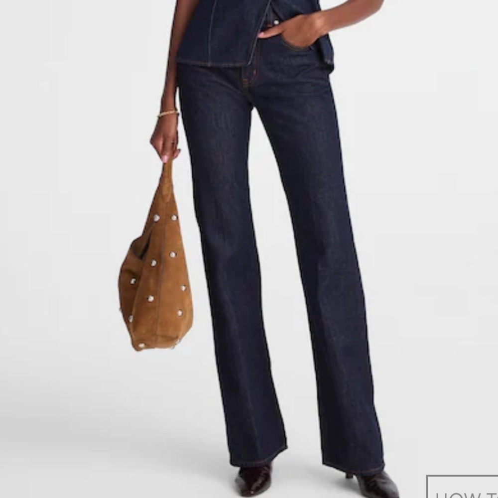 Madewell The Vintage Flare Jean rinse wash rigid